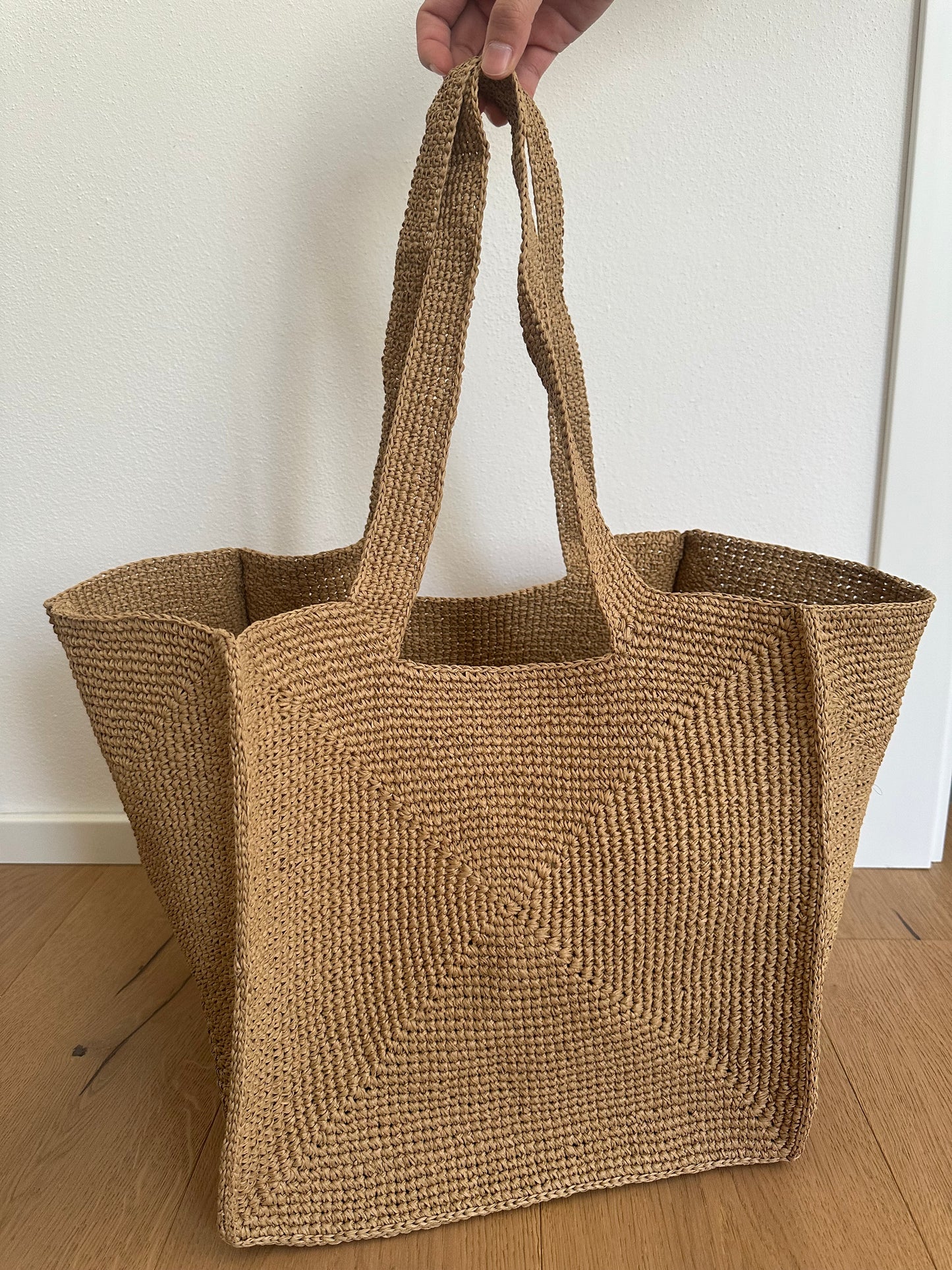RONNY - tote artigianale rafia