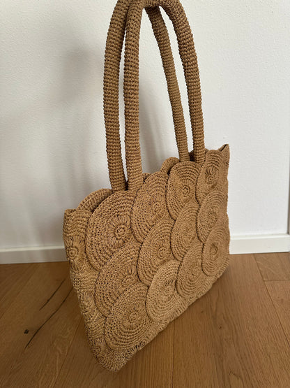 PIXIE - tote artigianale rafia