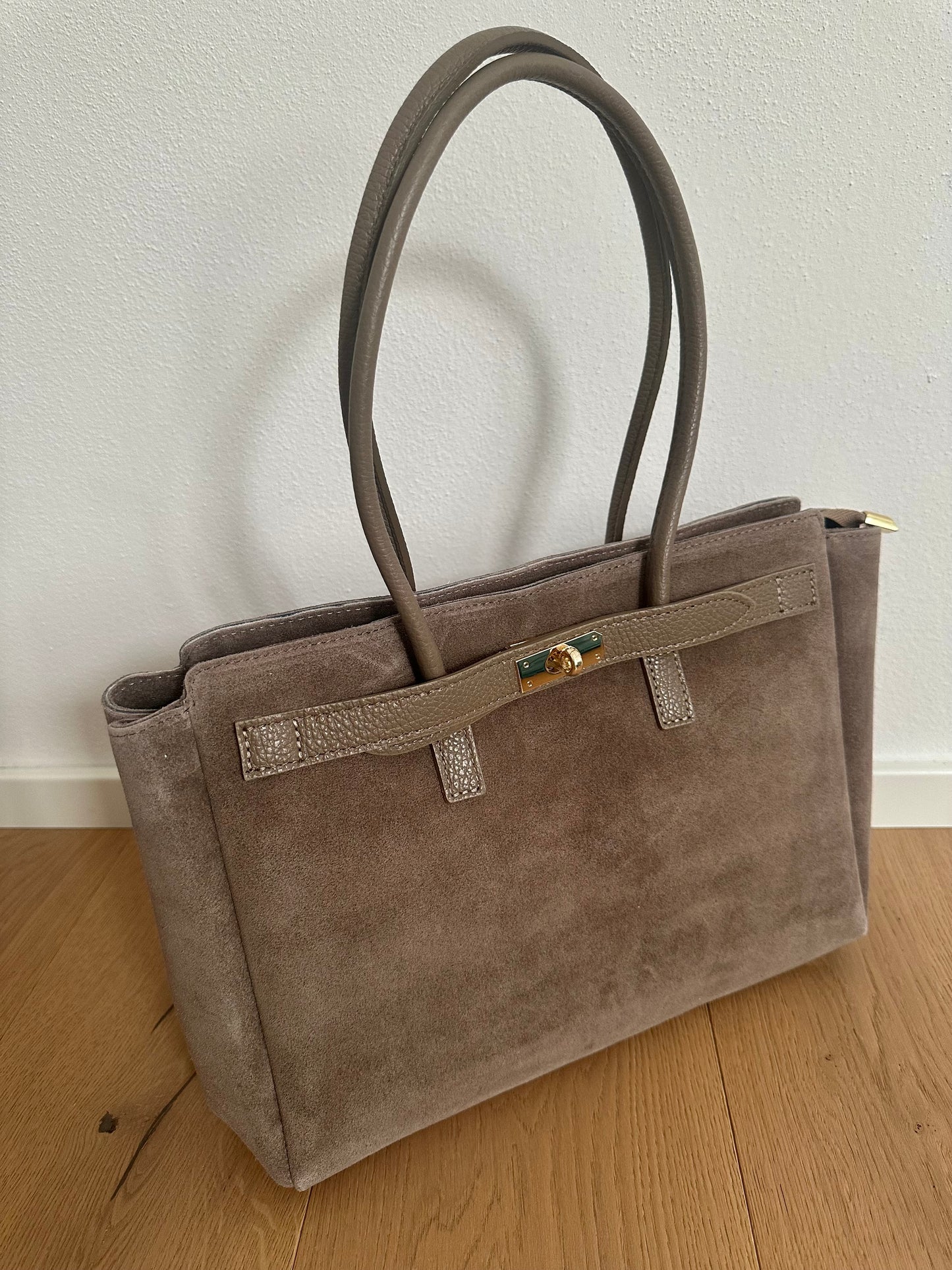 MARY suede- shoulder bag