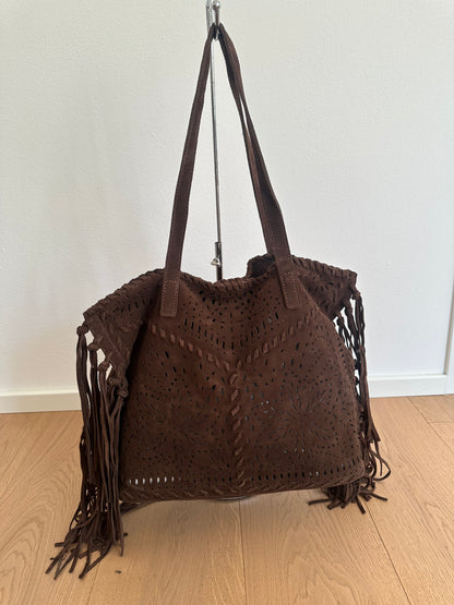 FARAH SUEDE- frange