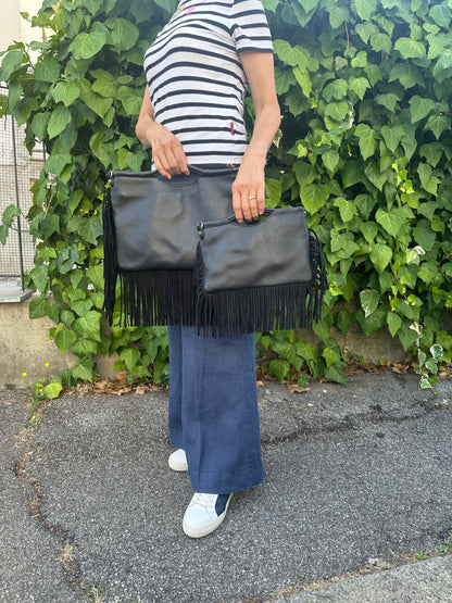 CLEO small- Vera pelle e frange