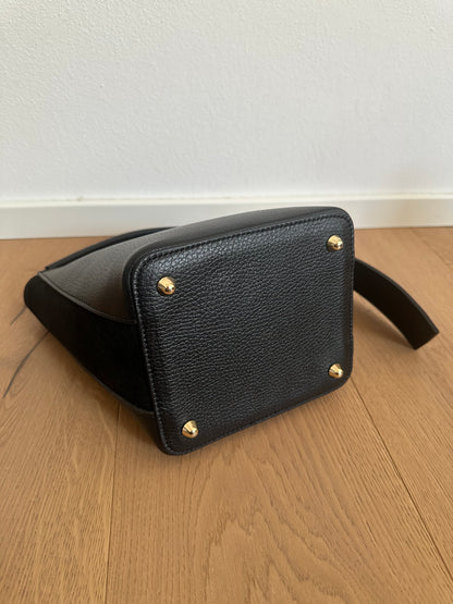 JASMIN bucket - pelle e suede