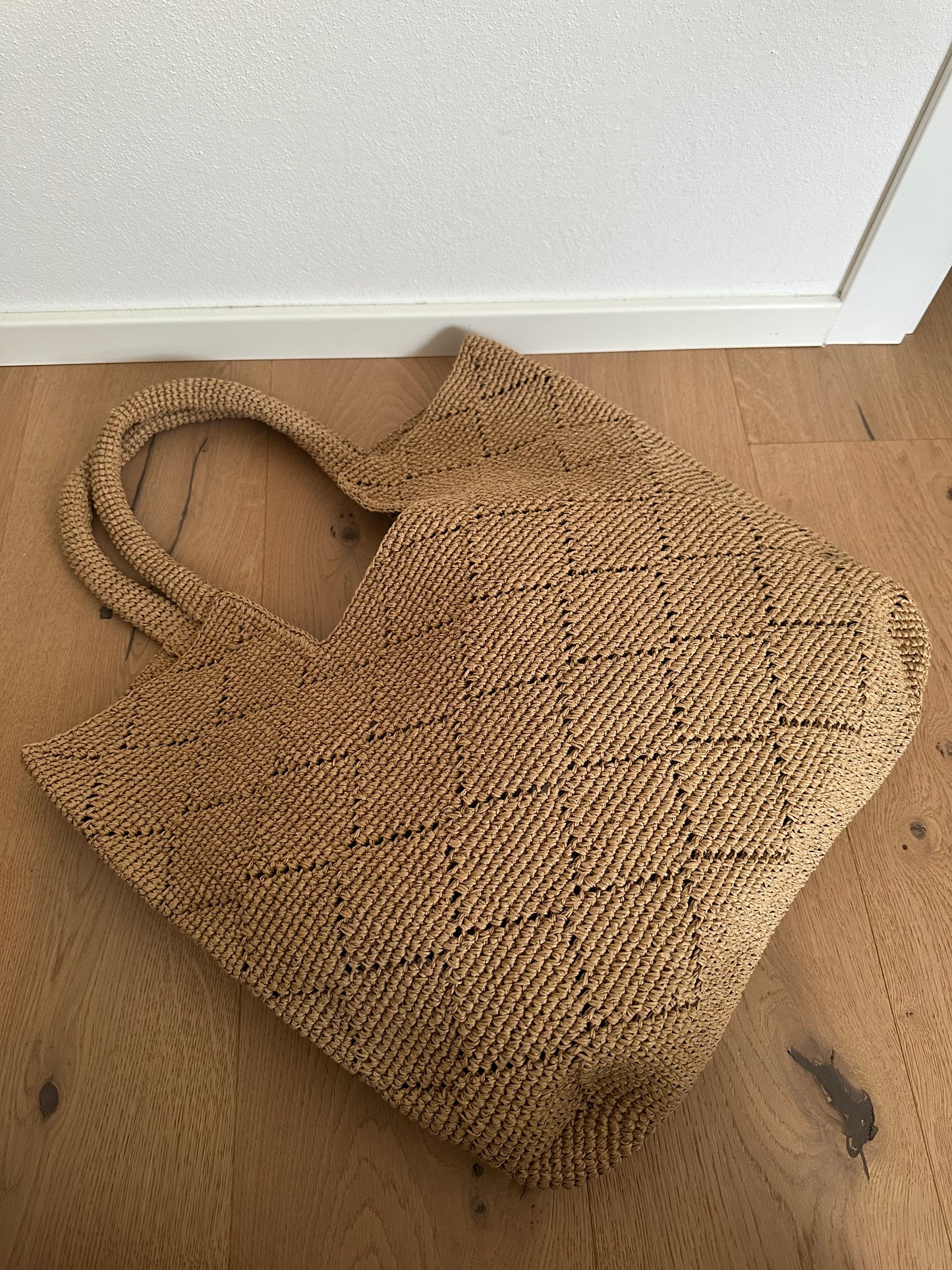 CLARISSA - tote artigianale rafia