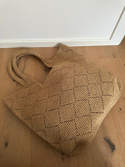 CLARISSA - tote artigianale rafia