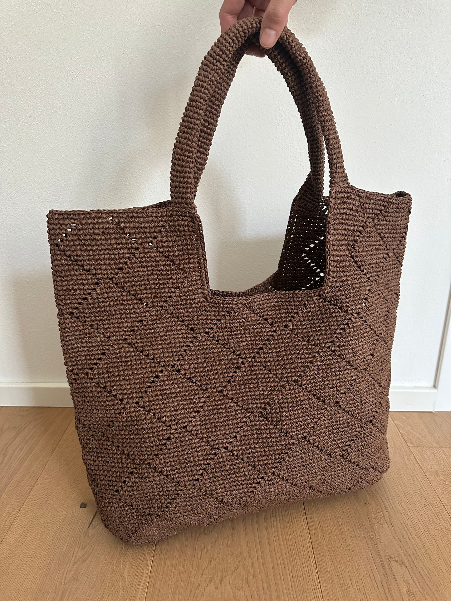 CLARISSA - tote artigianale rafia