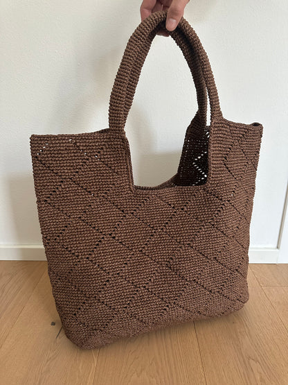 CLARISSA - tote artigianale rafia