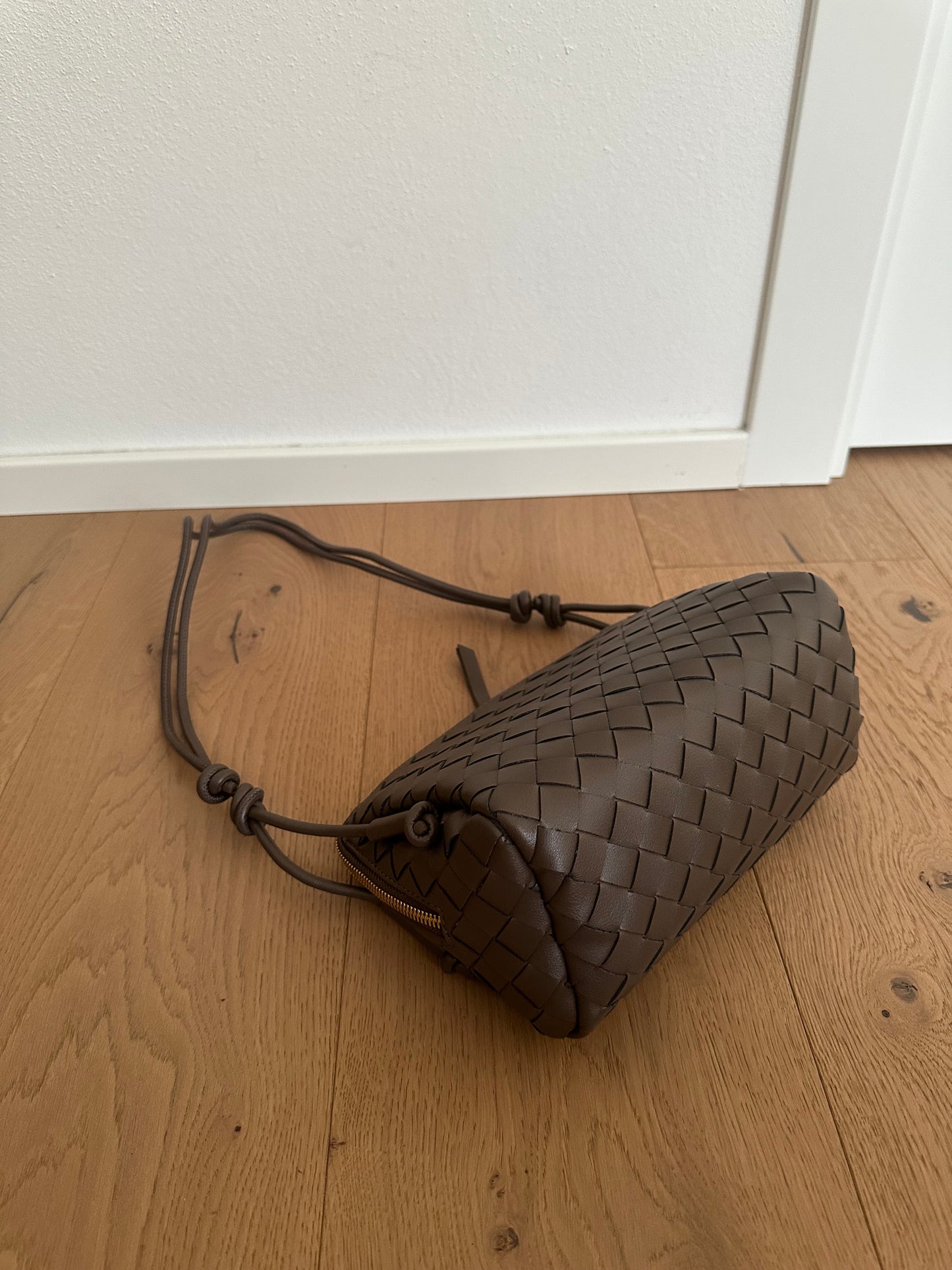 AMBRE large - Vera pelle intrecciata