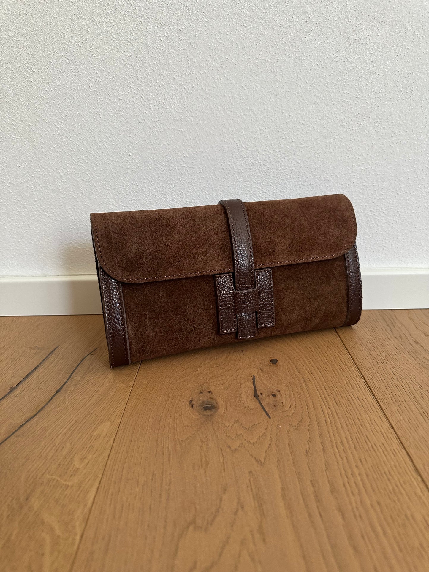 HANNAH suede- pochette con tracolla