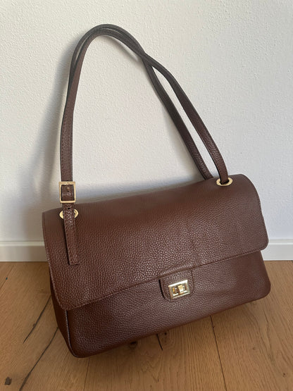 ANNABEL medium Vera pelle- borsa a spalla
