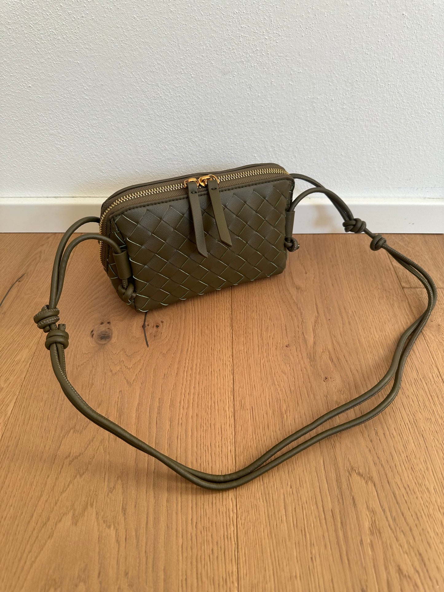 AMBRE - Vera pelle intrecciata
