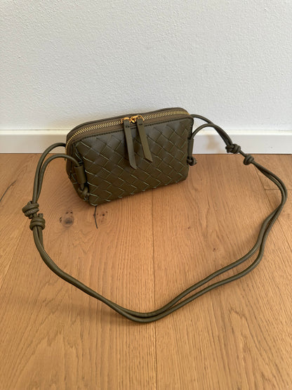 AMBRE - Vera pelle intrecciata