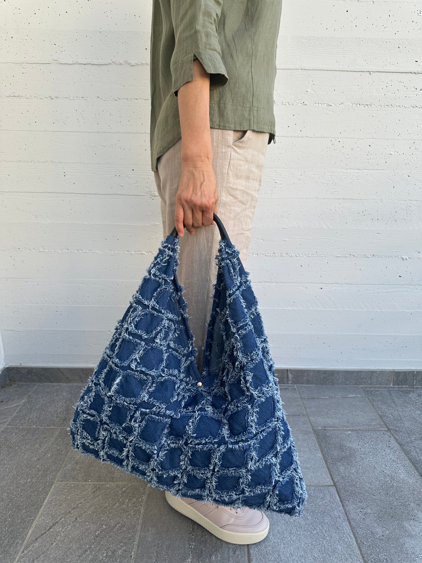 MAXI BORSA ASIA - SACCA DENIM