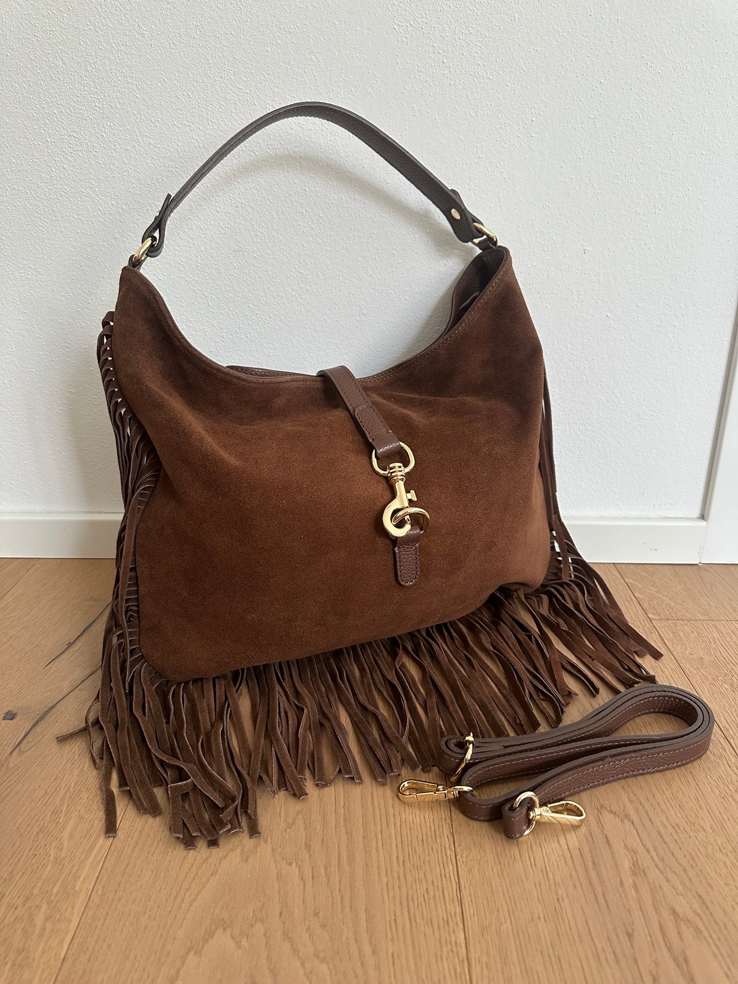JENNY- suede e frange