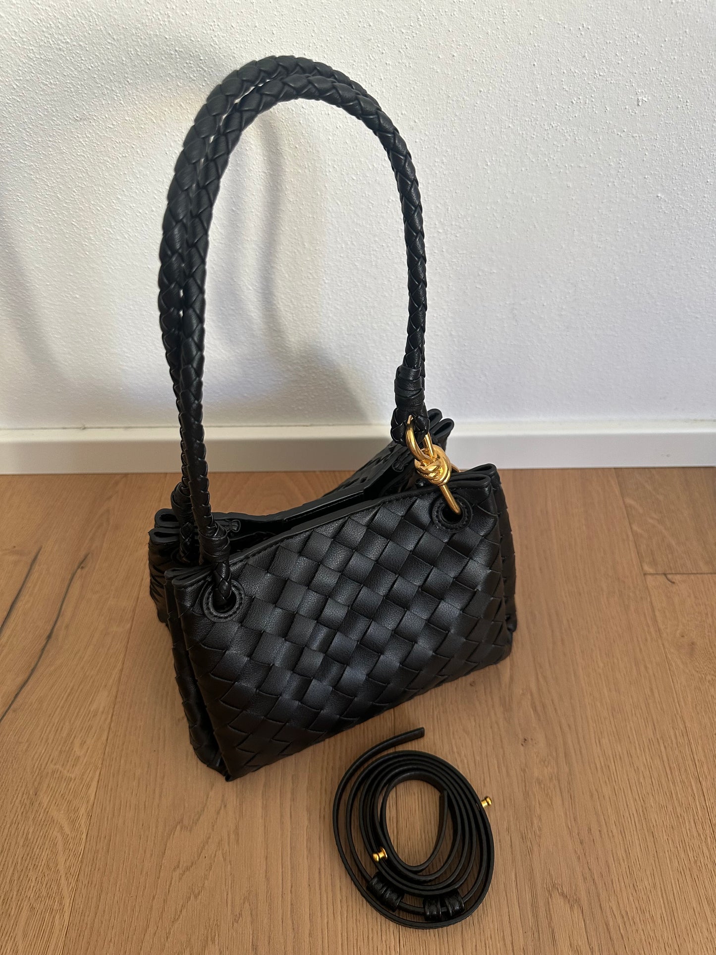 EMMA woven- Vera pelle