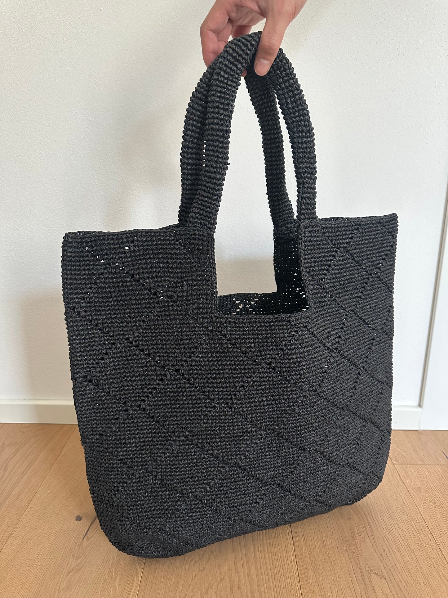 CLARISSA - tote artigianale rafia