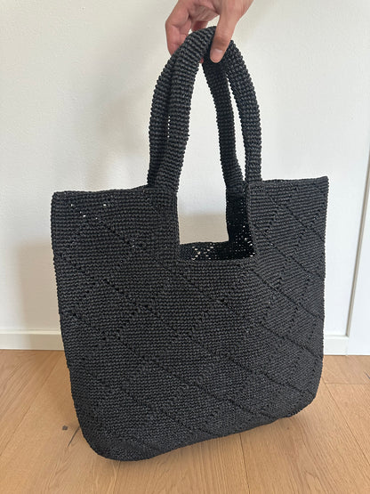 CLARISSA - tote artigianale rafia