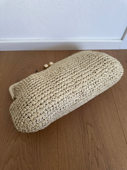 MIYA - Pochette in Rafia