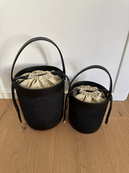 HELENA- suede bucket