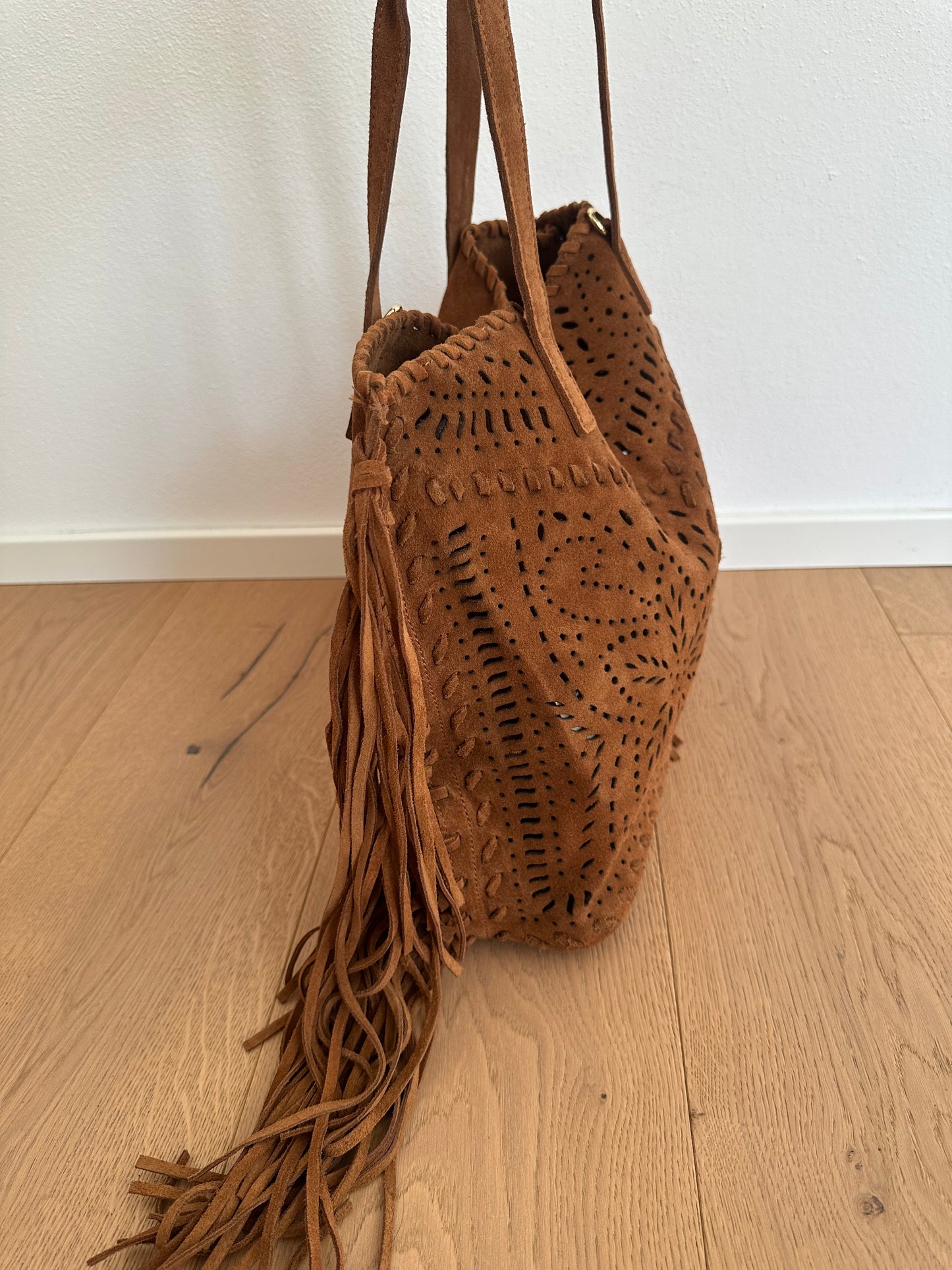 FARAH SUEDE- frange