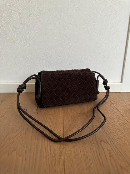 NORA camoscio- pelle intrecciata