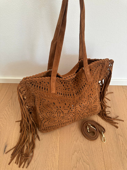 FARAH SUEDE- frange
