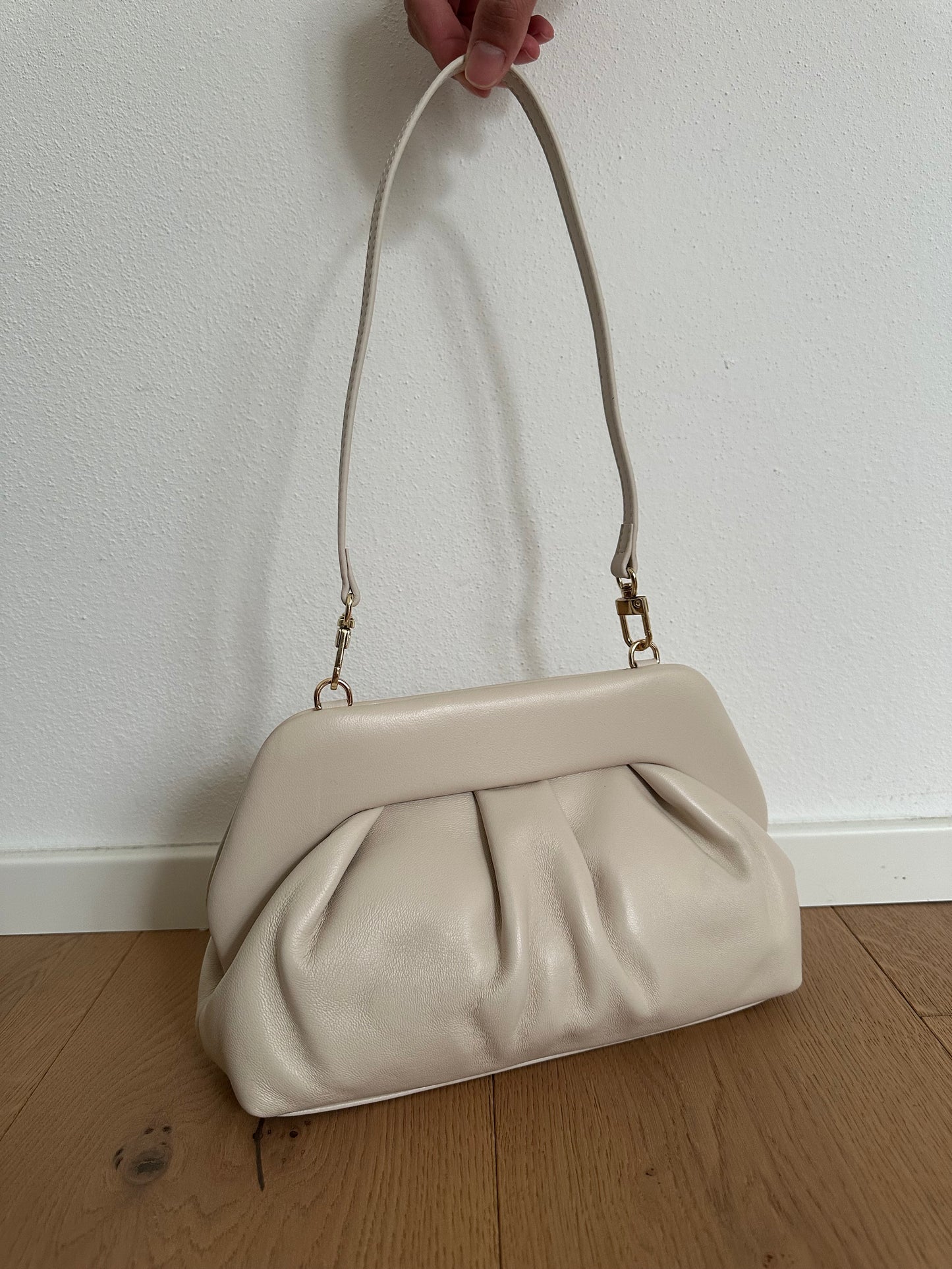 CANDY clutch- Vera pelle