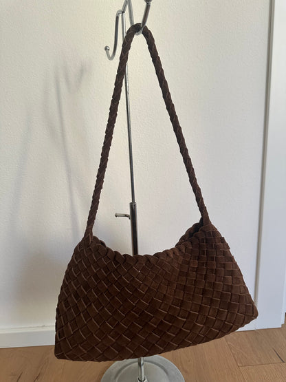 ROSY SMALL suede- shoulder bag