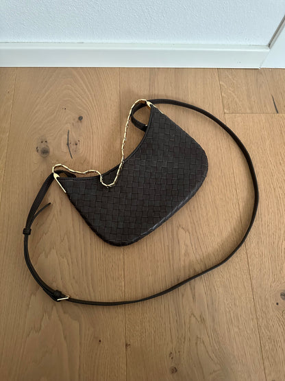TIARA- Vera pelle intrecciata