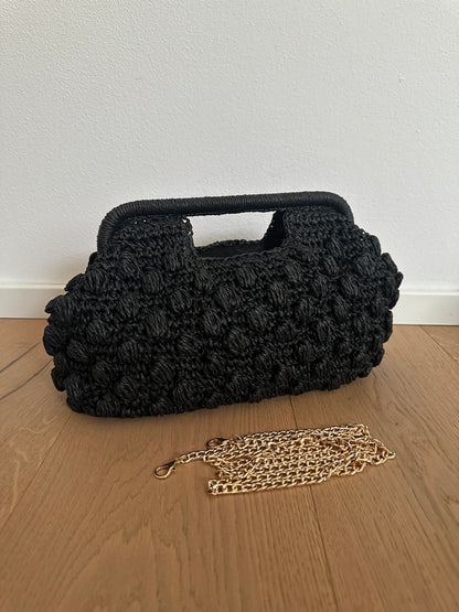 GISELDA - Pochette effetto Rafia