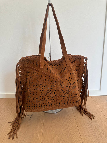 FARAH SUEDE- frange