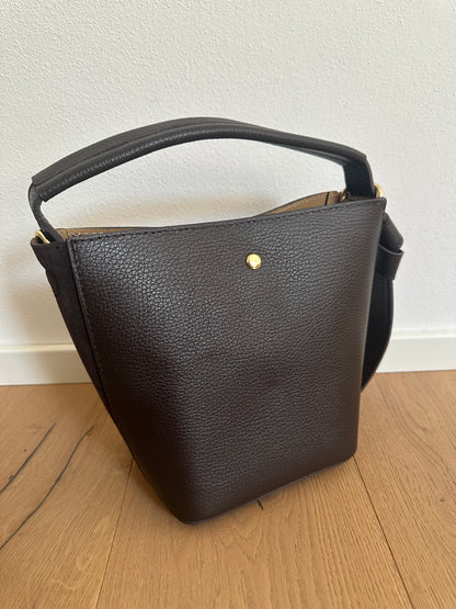 JASMIN bucket - pelle e suede