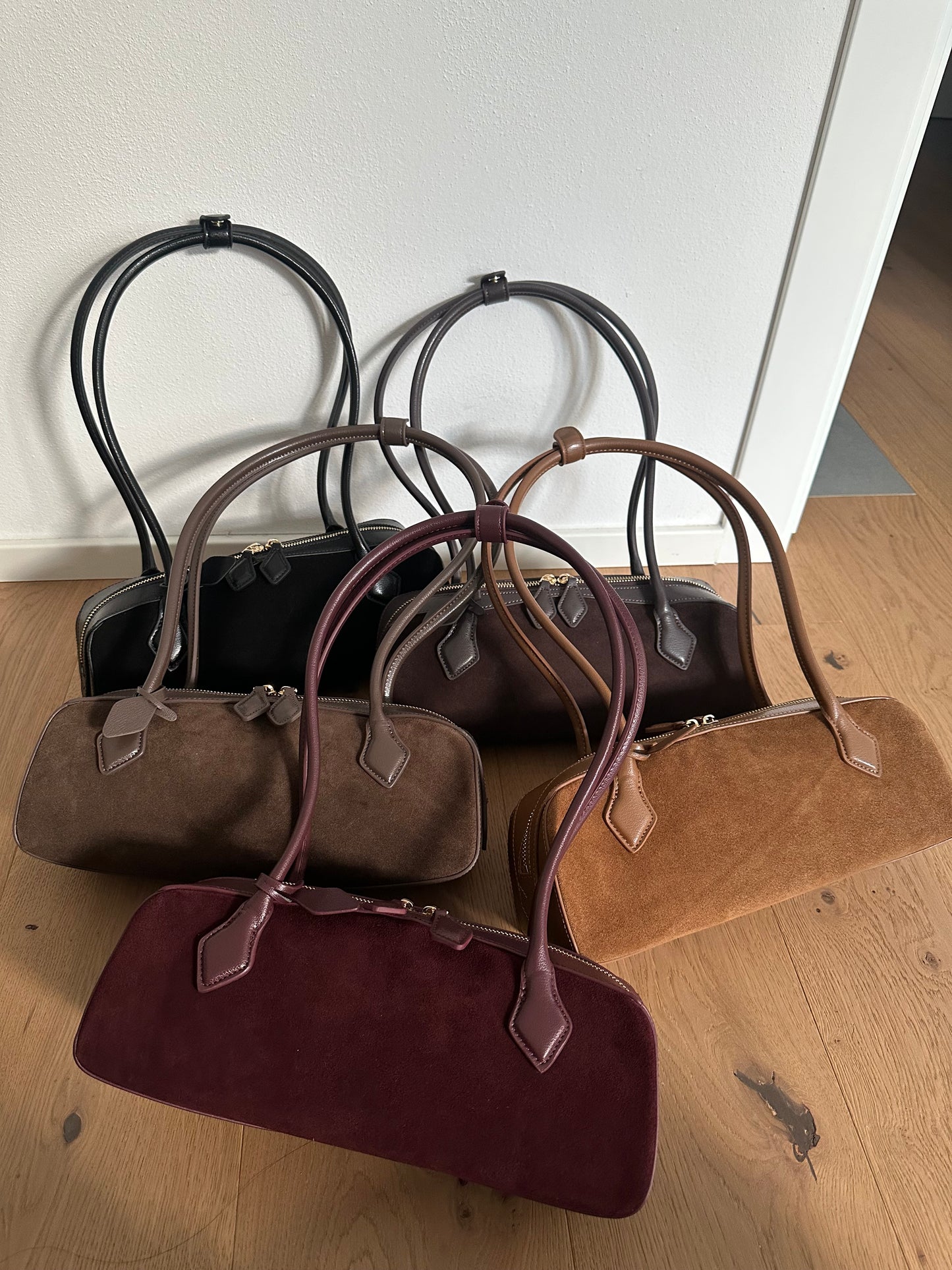 SHOULDER ALIAH - suede