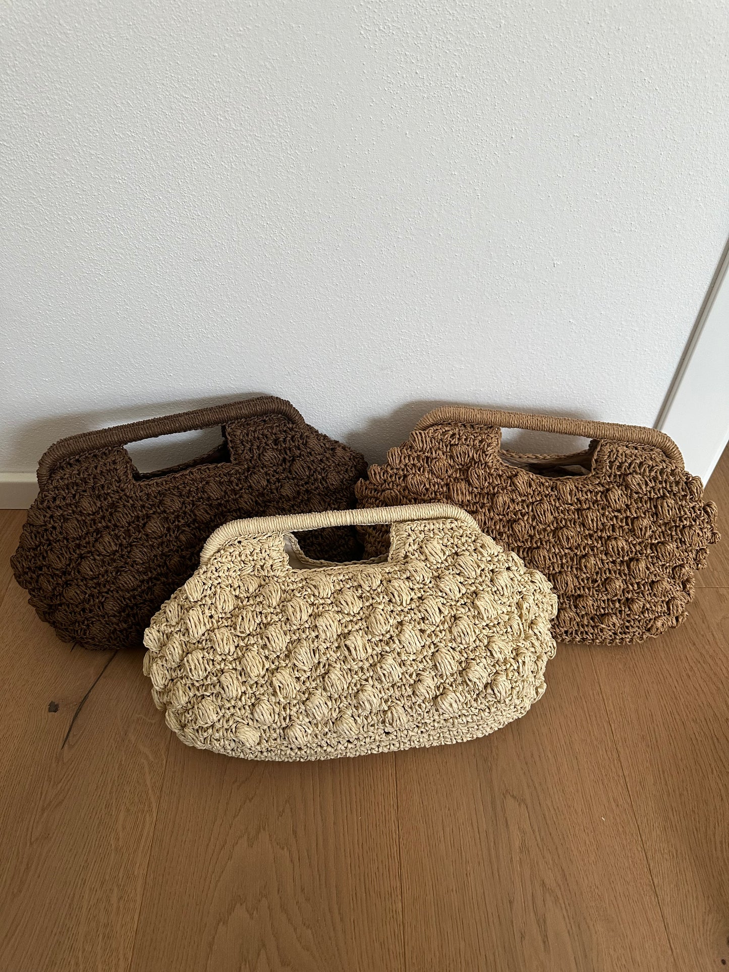 GISELDA - Pochette effetto Rafia