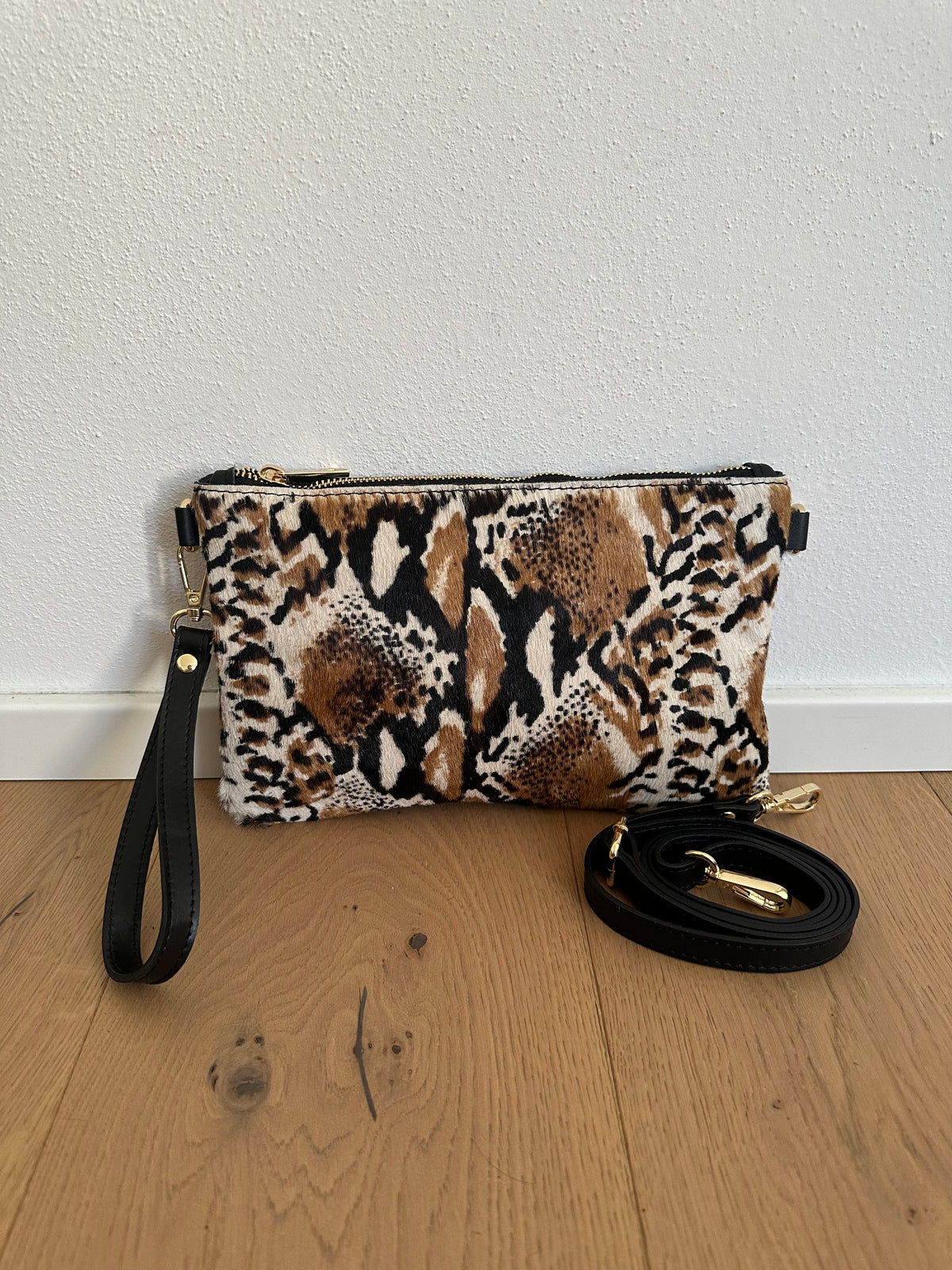 TEJA - pochette cavallino con tracolla