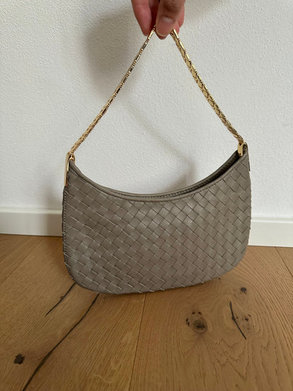 TIARA- Vera pelle intrecciata