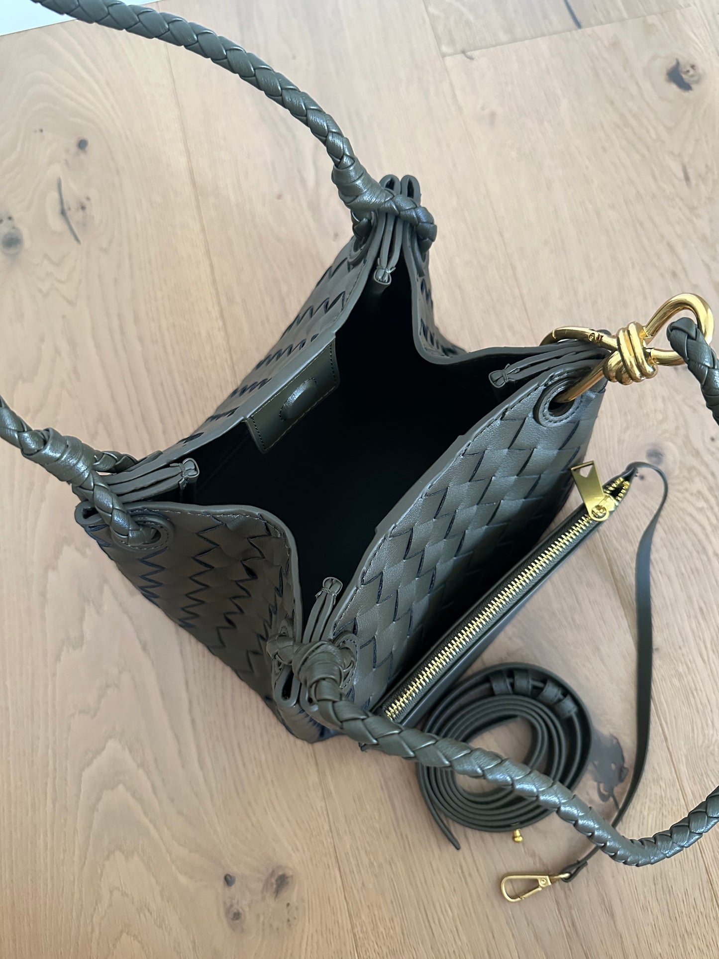 EMMA woven- Vera pelle