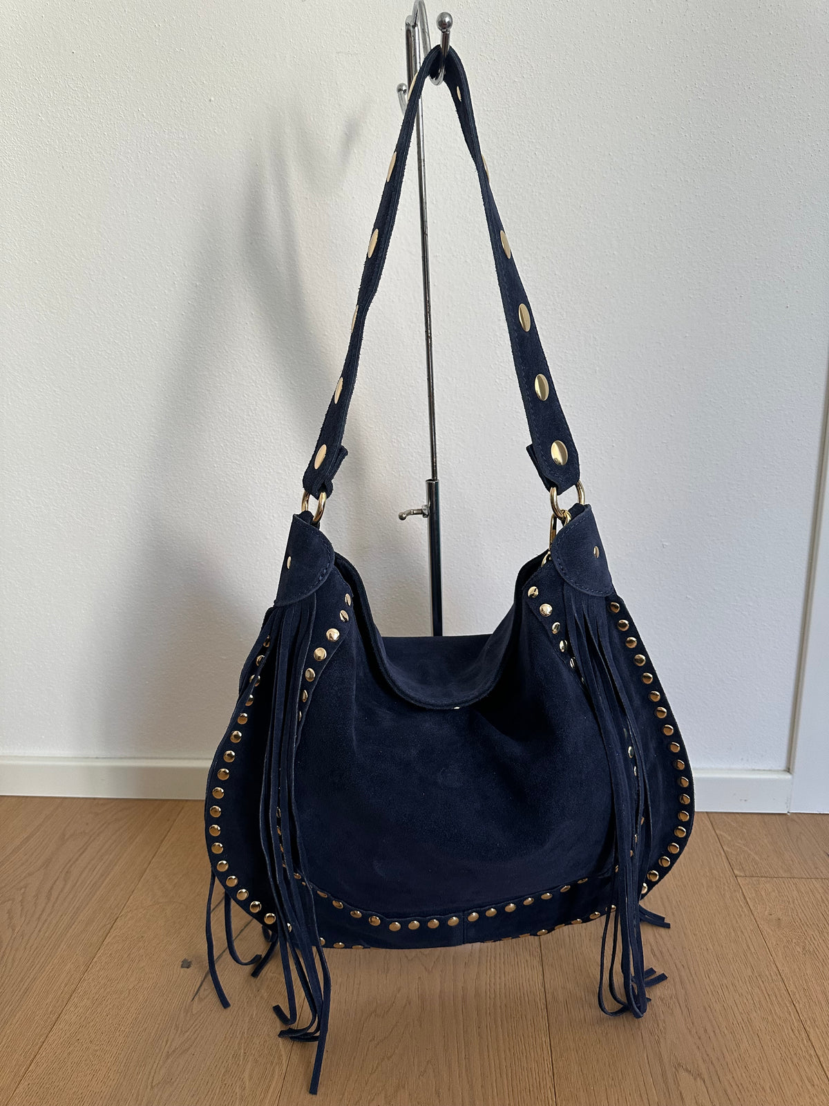 DAXY- maxi/ borsa a spalla camoscio