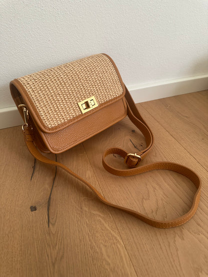 🌻MILA raffia- crossbody