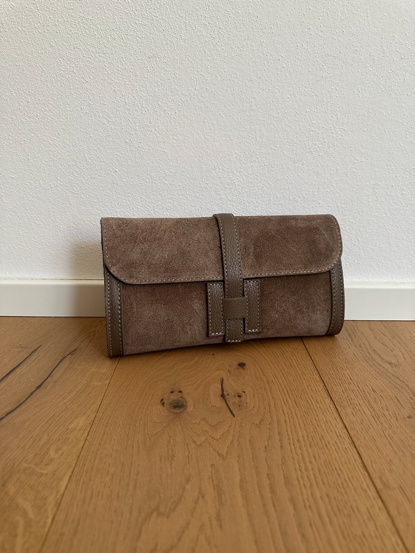 HANNAH suede- pochette con tracolla