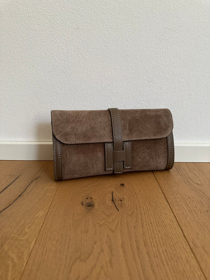 HANNAH suede- pochette con tracolla