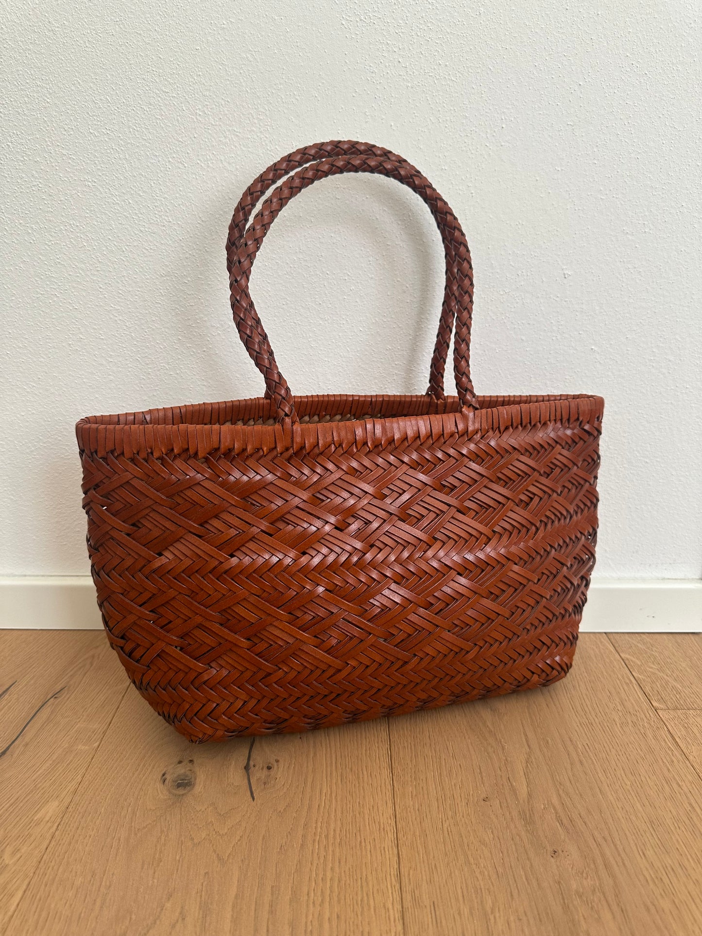 LEYA MEDIUM - tote bag intrecciata