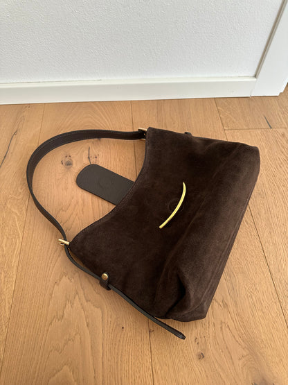 COCO- suede shoulder bag