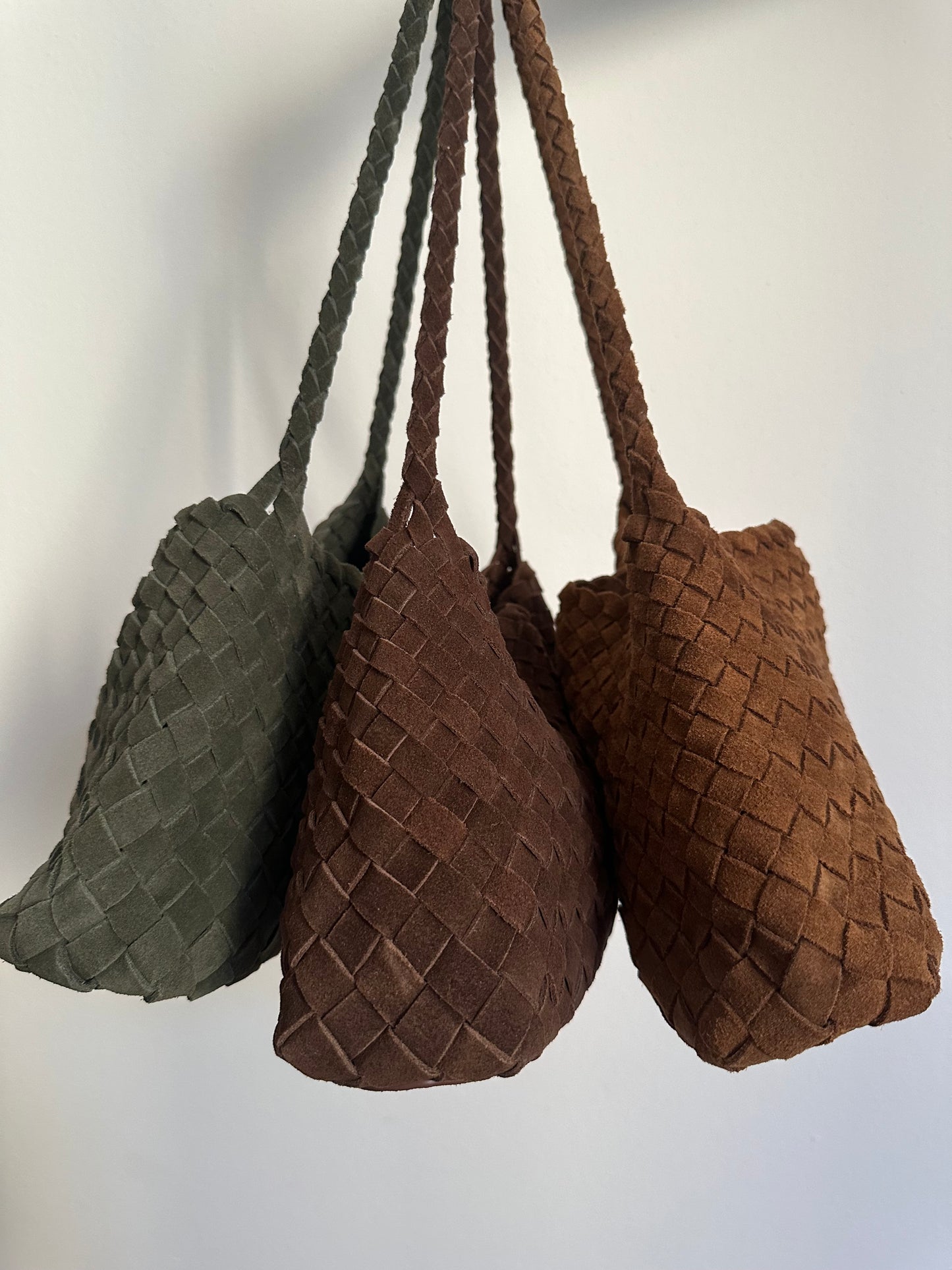 ROSY SMALL suede- shoulder bag