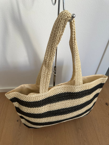 NADINA SHOPPER- effetto rafia