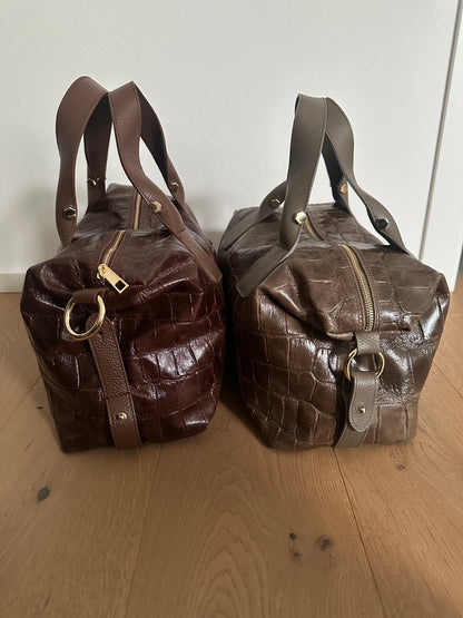FLORIDA- weekend bag, stampa cocco