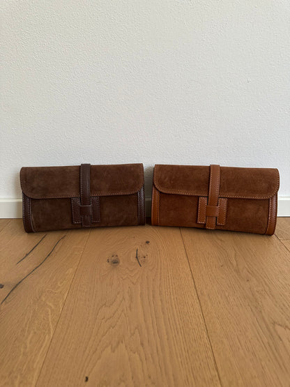 HANNAH suede- pochette con tracolla