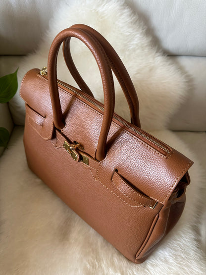 CHARLOTTE- handbag Vera pelle