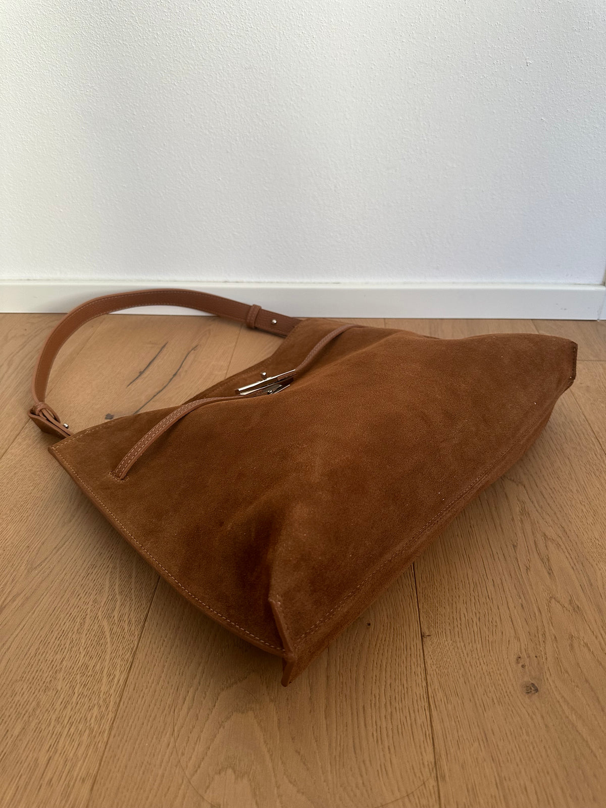 KIRA suede- borsa a spalla/ tracolla
