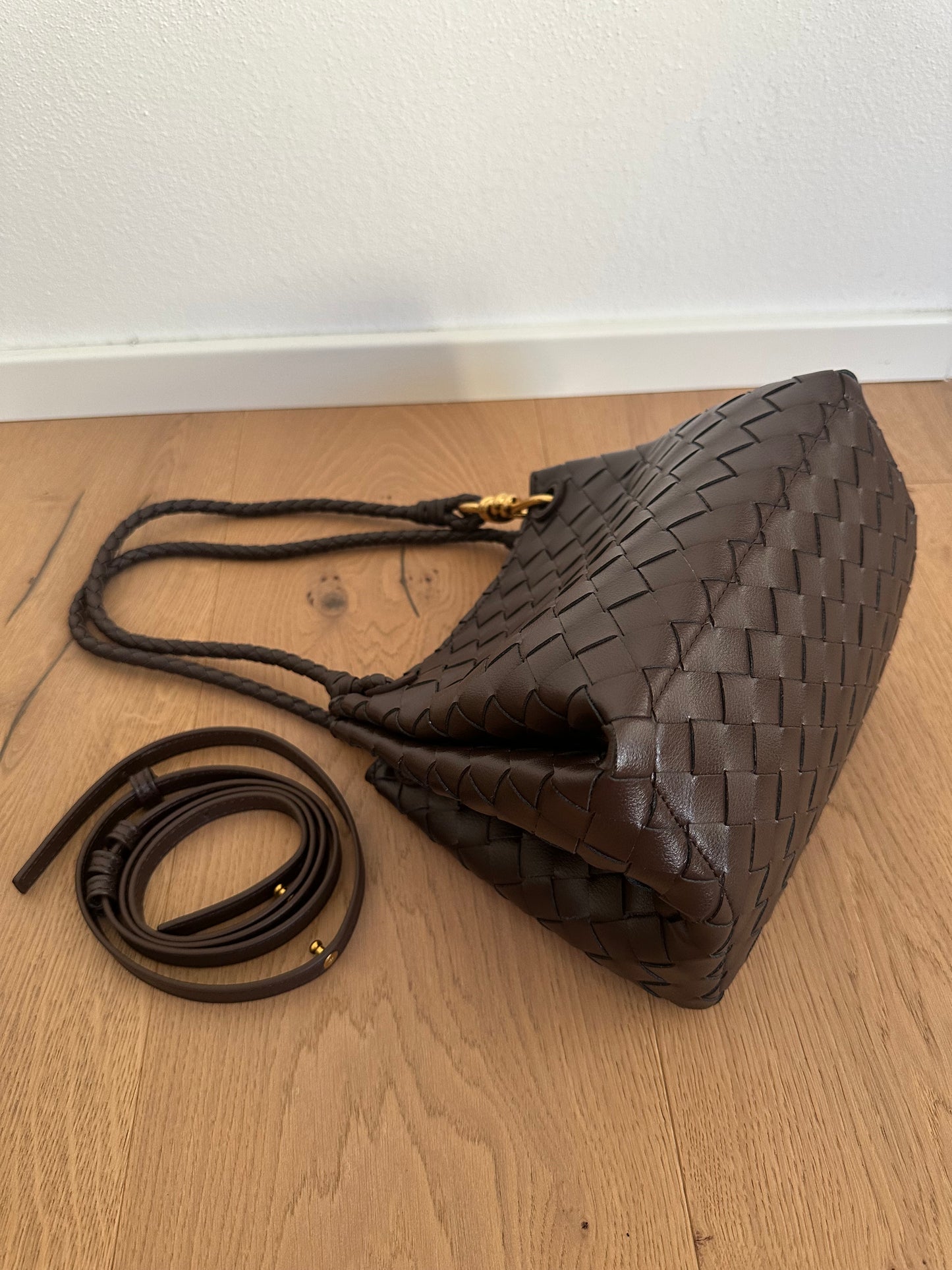EMMA woven- Vera pelle