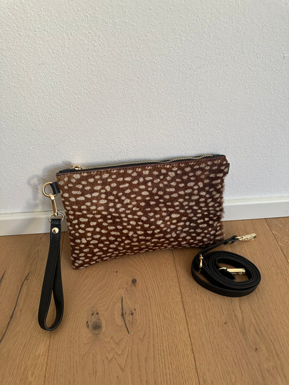 TEJA - pochette cavallino con tracolla